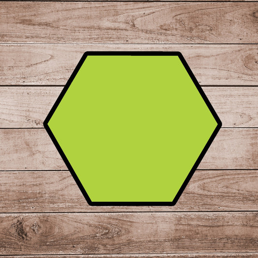 DONE TO ORDER: Hexagon Cookie Cutter - SHCreations