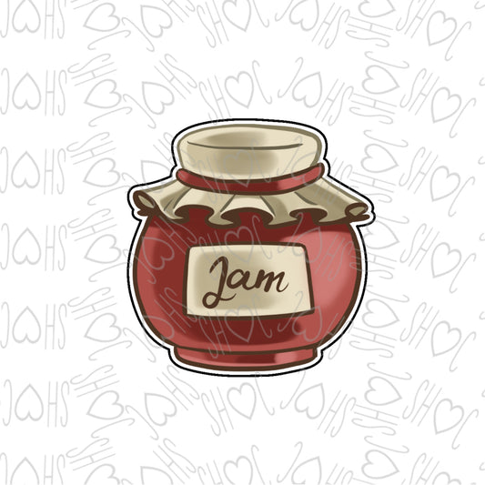 DONE TO ORDER: Jam Cookie Cutter - SHCreations