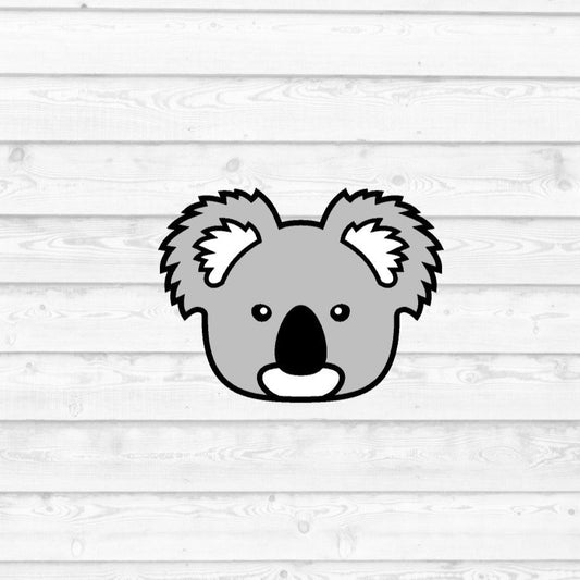 DONE TO ORDER: Koala  Face Cookie Cutter - SHCreations