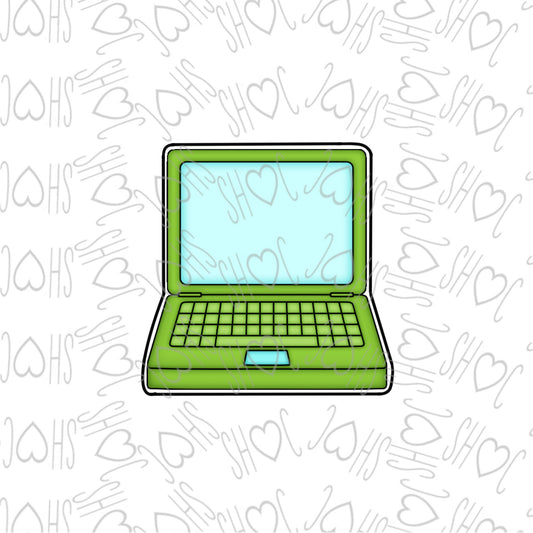 DONE TO ORDER: Laptop Cookie Cutter - SHCreations