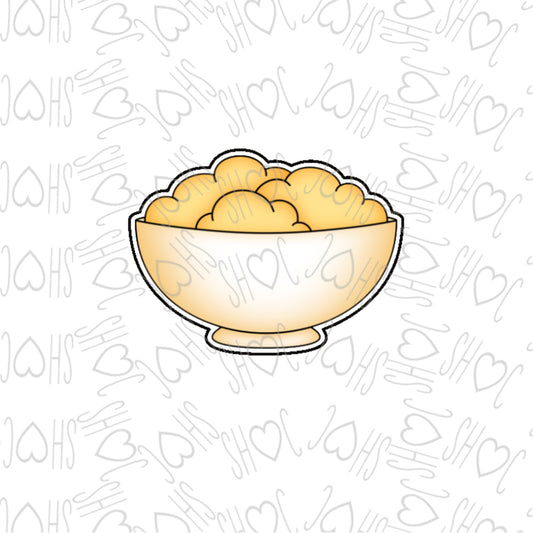 DONE TO ORDER: Mashed Potato Cookie Cutter - SHCreations