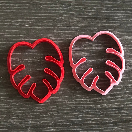 DONE TO ORDER: Monstera Leaf 2 Cookie Cutter - SHCreations