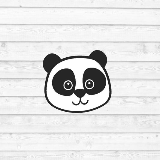 DONE TO ORDER: Panda Face Cookie Cutter - SHCreations