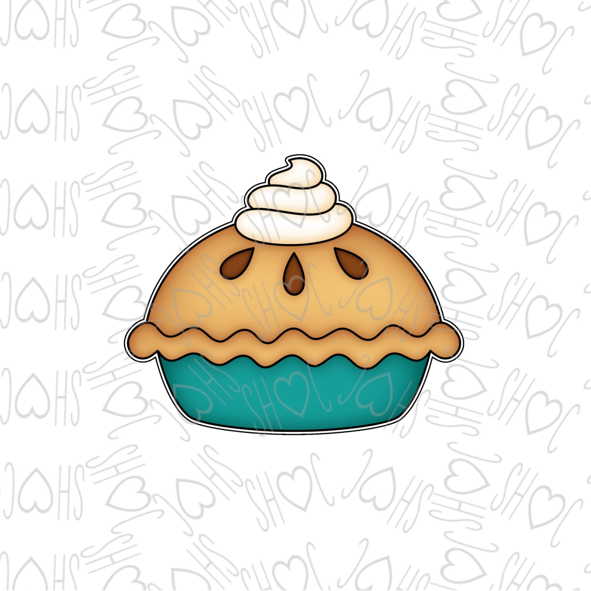 DONE TO ORDER: Pie Cookie Cutter - SHCreations