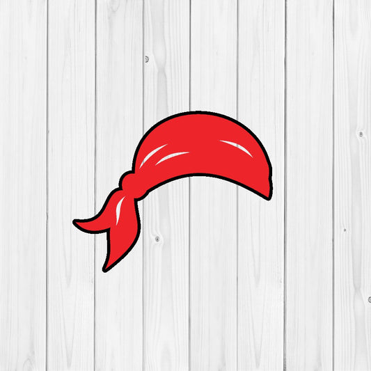 DONE TO ORDER: Pirate Scarf Cookie Cutter - SHCreations