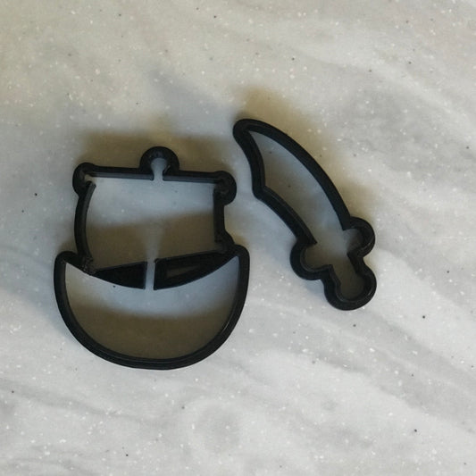 DONE TO ORDER: Pirate Sword Cookie Cutter - SHCreations