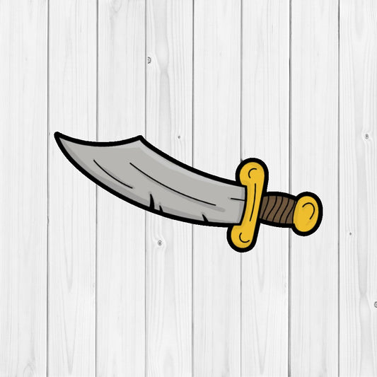 DONE TO ORDER: Pirate Sword Cookie Cutter - SHCreations
