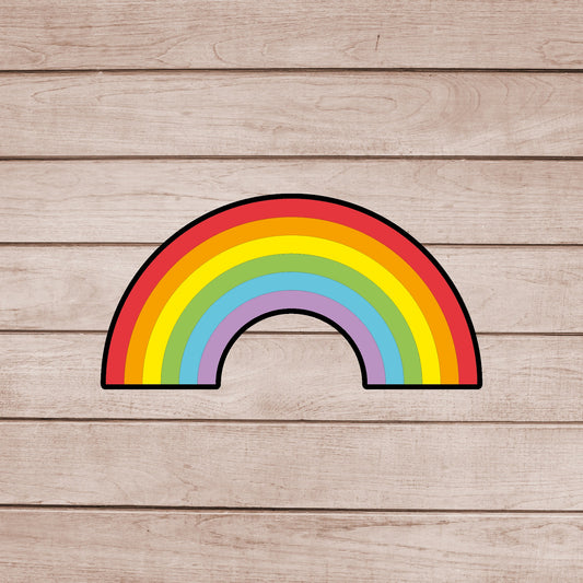 DONE TO ORDER: Rainbow 1 Cookie Cutter - SHCreations