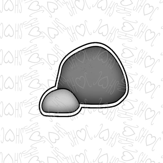 DONE TO ORDER: Rocks Cookie Cutter - SHCreations
