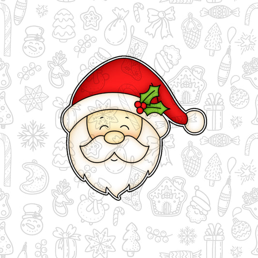 DONE TO ORDER: Santa Cookie Cutter - SHCreations