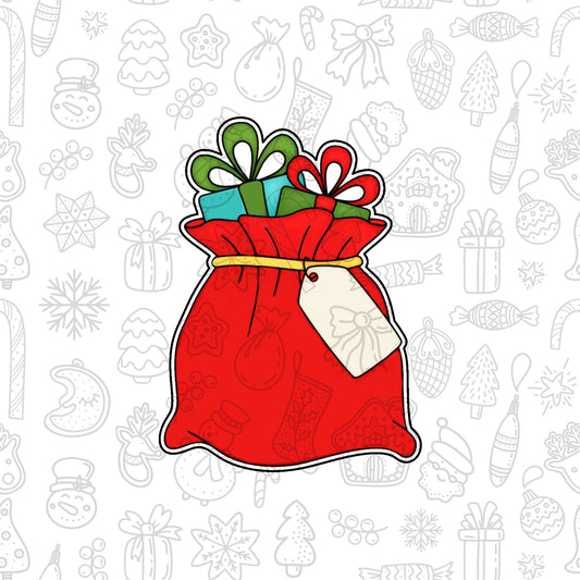 DONE TO ORDER: Santa Sack 2 Cokie Cutter - SHCreations