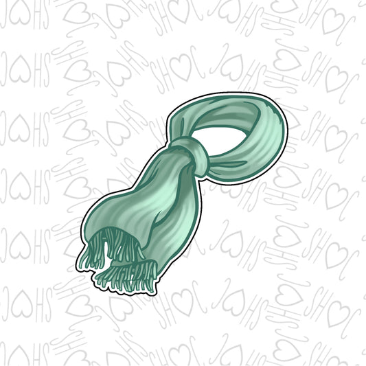 DONE TO ORDER: Scarf 1 Cookie Cutter - SHCreations