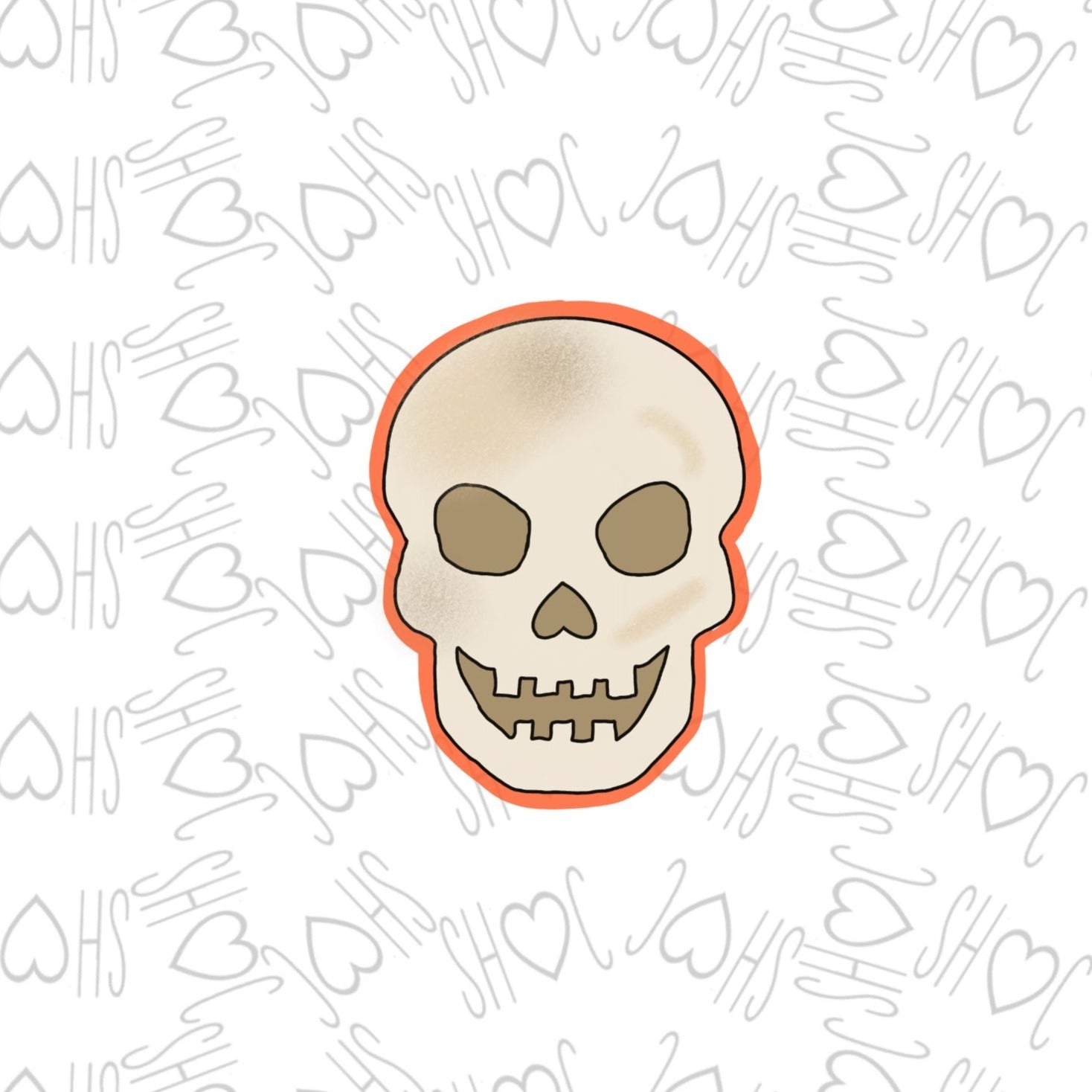 DONE TO ORDER: Skull Cookie Cutter - SHCreations