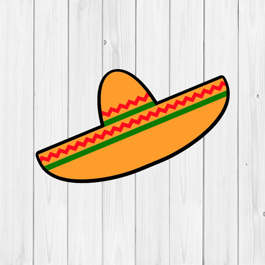 DONE TO ORDER: Sombrero Cookie Cutter - SHCreations