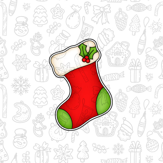 DONE TO ORDER: Stocking Cookie Cutter - SHCreations