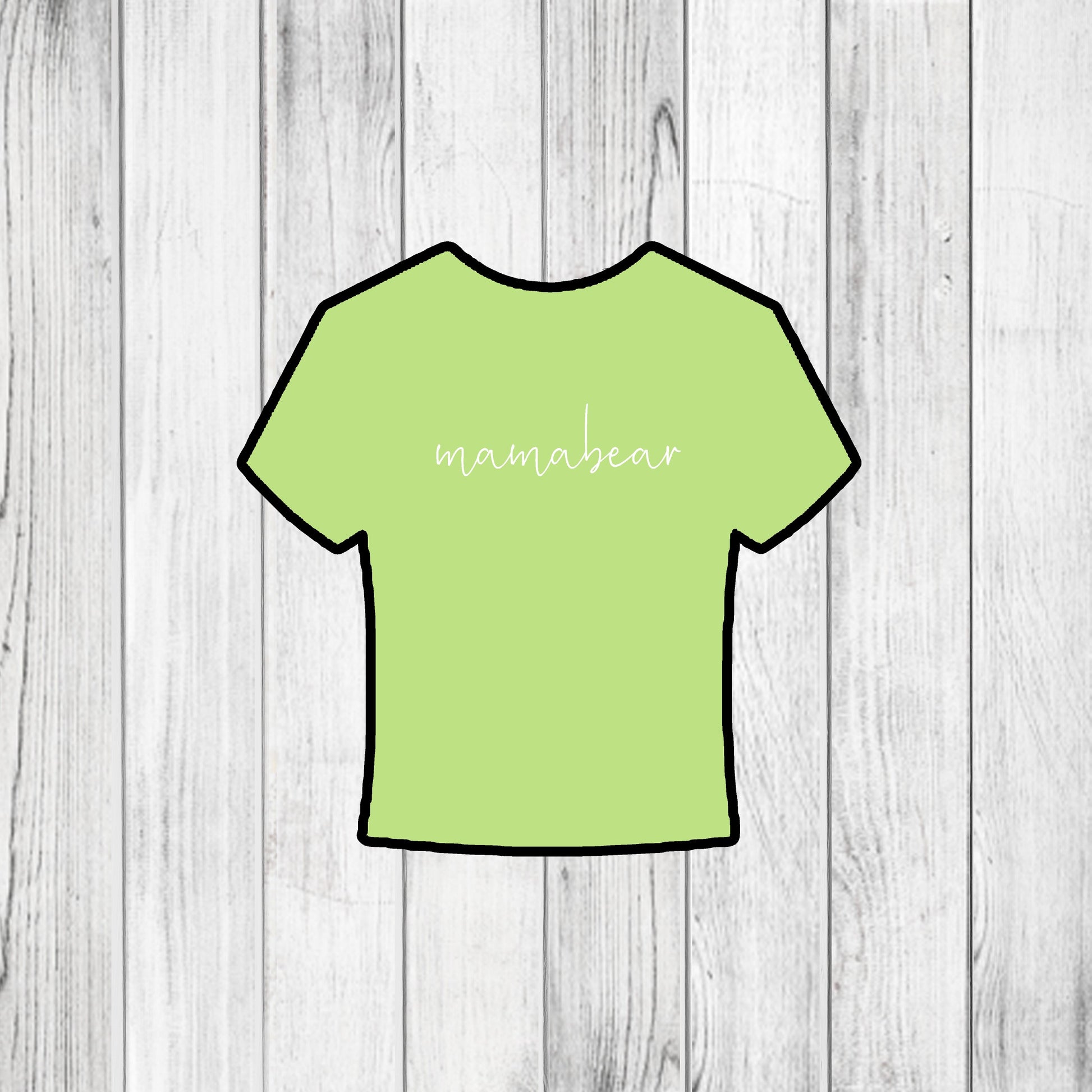 DONE TO ORDER: T-Shirt Cookie Cutter - SHCreations