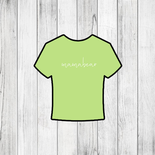 DONE TO ORDER: T-Shirt Cookie Cutter - SHCreations