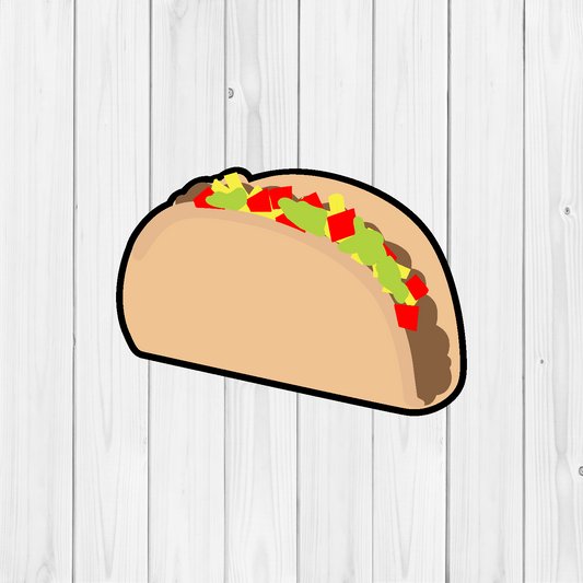DONE TO ORDER: Taco Cookie Cutter - SHCreations