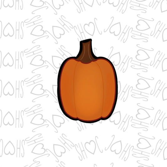 DONE TO ORDER: Tall Pumpkin Cookie Cutter - SHCreations