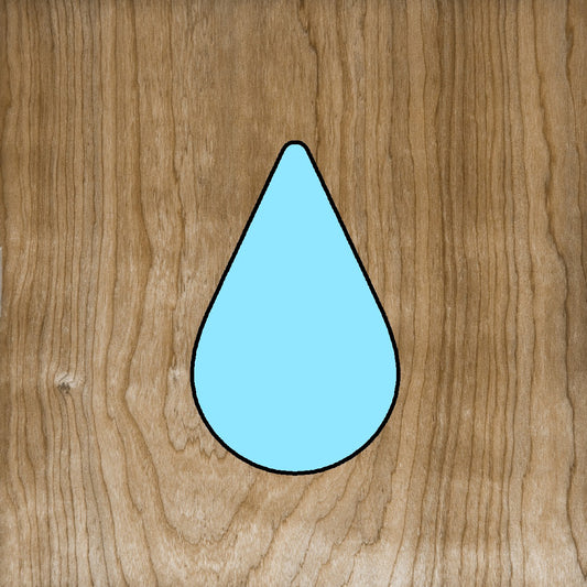 DONE TO ORDER: Tear Drop/ Water Drop Cookie Cutter - SHCreations