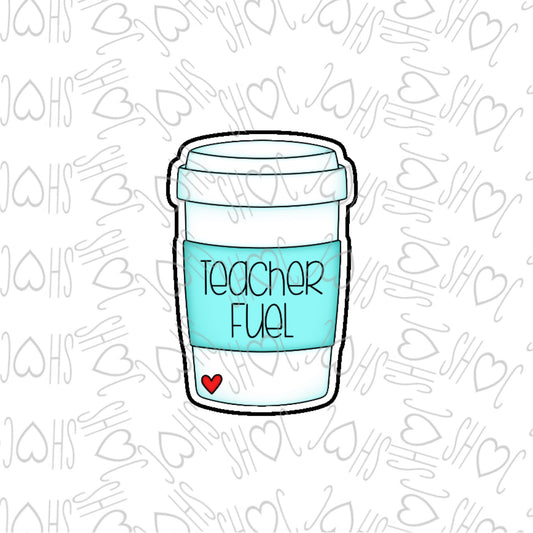 DONE TO ORDER: To Go Coffee Cup 2 Cookie Cutter - SHCreations