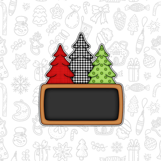DONE TO ORDER: Tree Plaque Cookie Cutter - SHCreations