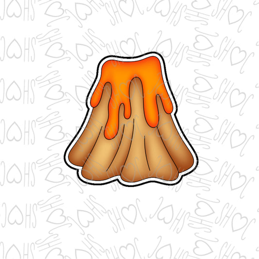 DONE TO ORDER: Volcano Cookie Cutter - SHCreations
