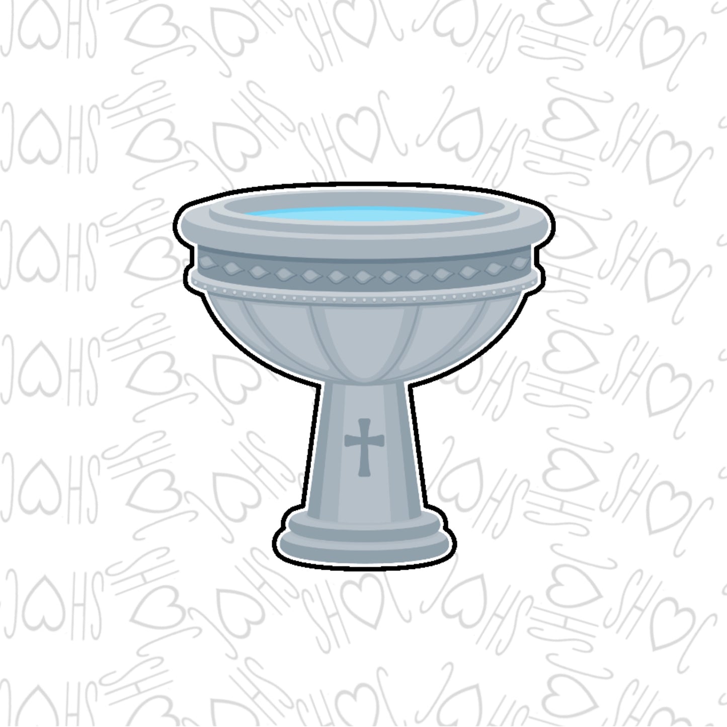 DONE TO ORDER: Water Basin Cookie Cutter - SHCreations