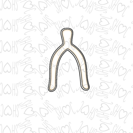 DONE TO ORDER: Wishbone Cookie Cutter - SHCreations