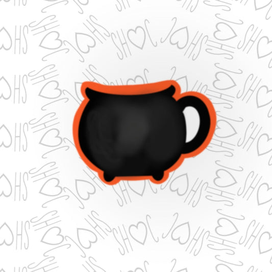 DONE TO ORDER: Witches Brew Mug Cookie Cutter - SHCreations