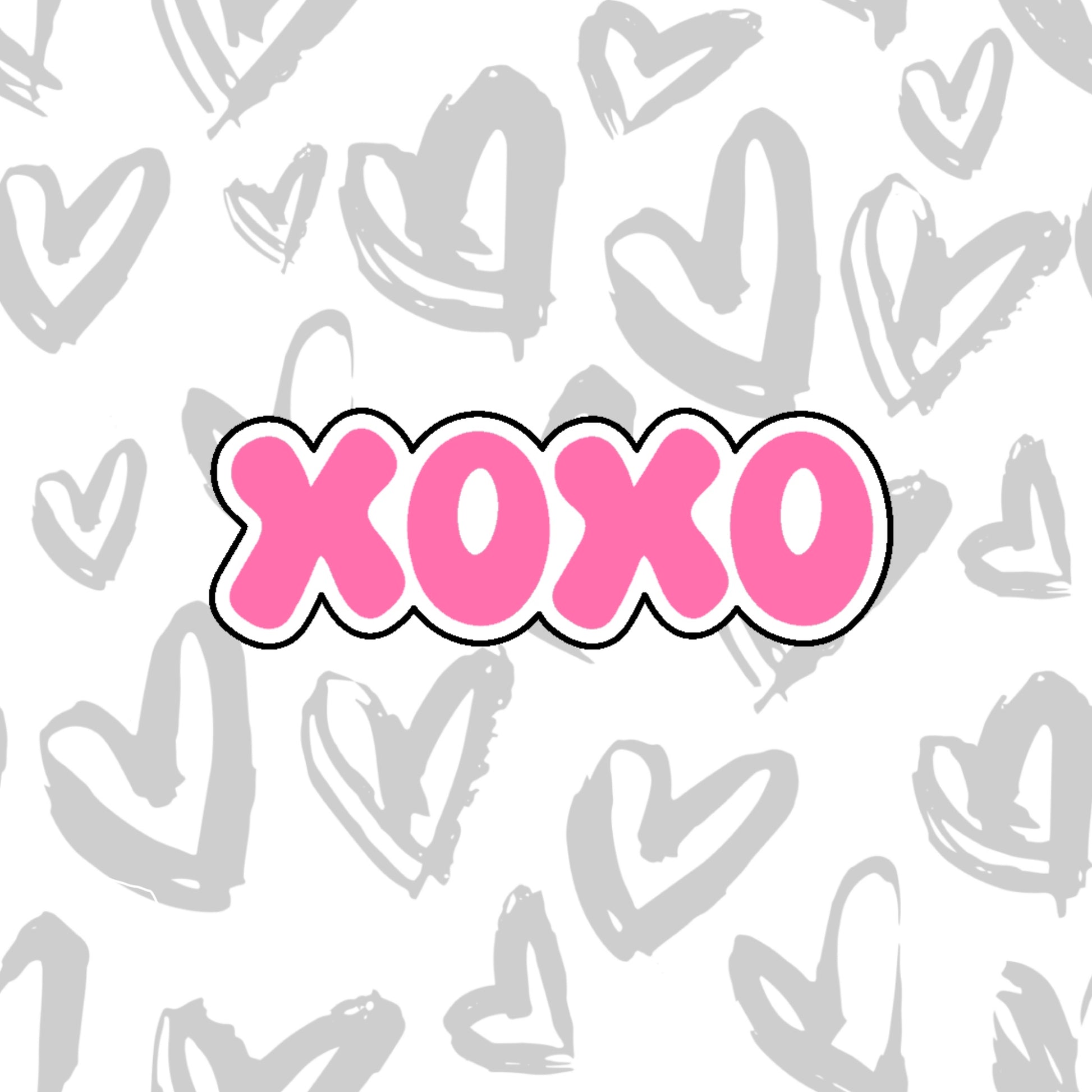 DONE TO ORDER: XOXO Cookie Cutter - SHCreations