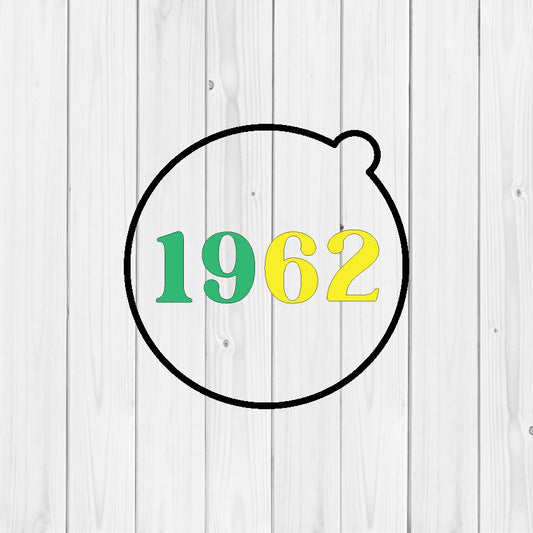 DONE TO ORDER: "1962" Fondant Embosser - SHCreations