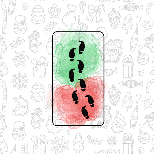 DONE TO ORDER: Elf Footprints Fondant Stamp - SHCreations