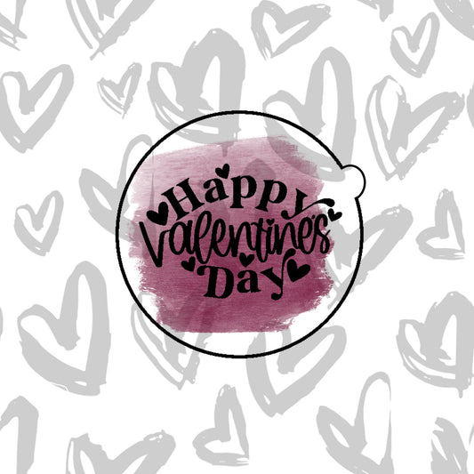DONE TO ORDER: Happy Valentines Day Fondant Embosser - SHCreations