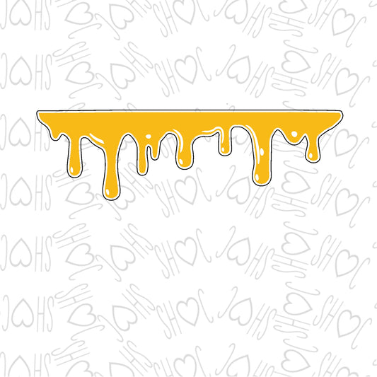 DONE TO ORDER: Honey Drip Cookie Cutter - SHCreations