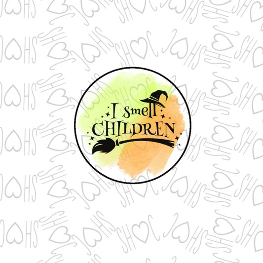 DONE TO ORDER: "I smell children" Fondant Stamp - SHCreations