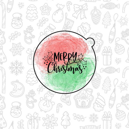 DONE TO ORDER: "Merry Christmas" Fondant Embosser - SHCreations