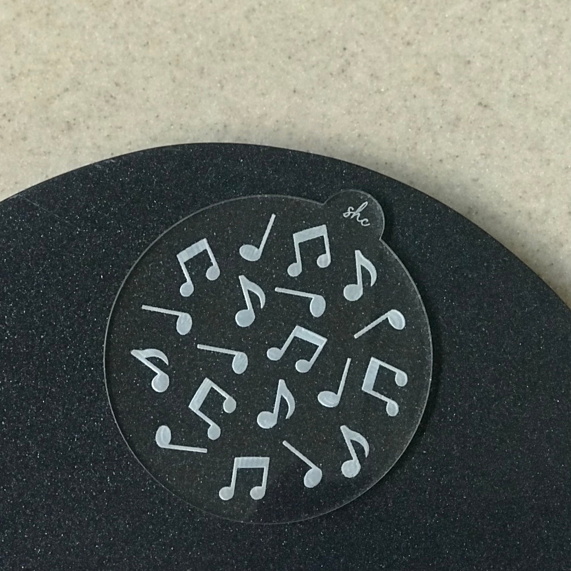 DONE TO ORDER: Music Notes Fondant Embosser - SHCreations
