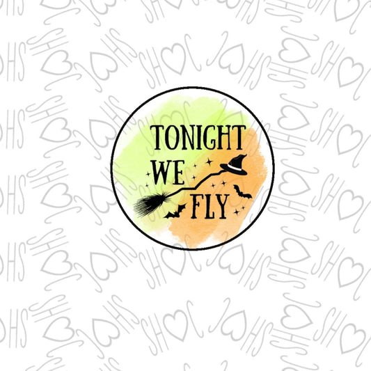 DONE TO ORDER: "Tonight We Fly" Fondant Stamp - SHCreations