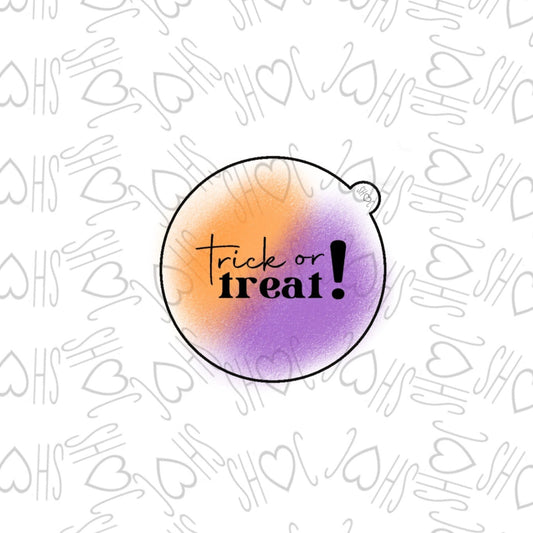 DONE TO ORDER: "trick or treat! " Fondant Embosser - SHCreations