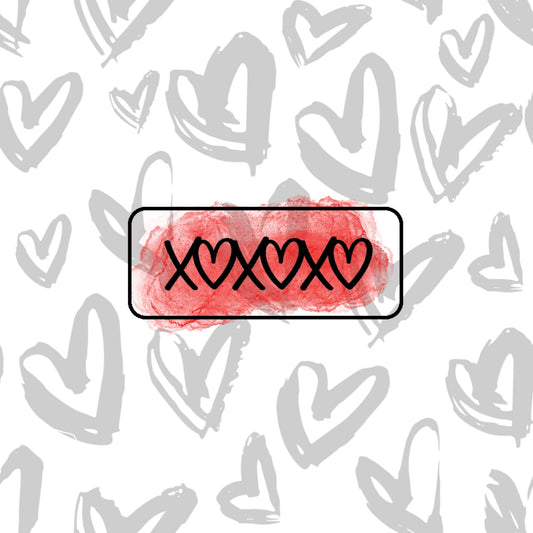 DONE TO ORDER: XOXO Fondant Stamp - SHCreations